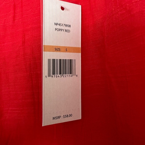 Nanette Lepore Vibrant Red Wide-Leg Pants - Picture 5 of 8